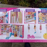 Детски комплект за игри - Barbie Dream Closet 60см , розов, снимка 6 - Играчки за стая - 39675003