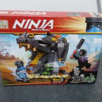 Конструктор тип лего Нинджа, Ninja 182 части, в кутия -61083, снимка 4 - Конструктори - 34232562