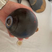 Стар кокосов орех за ликьор Нова Каледония., снимка 4 - Антикварни и старинни предмети - 41726838