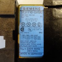 контролно реле Siemens 3TJ1110-OAMO control relay 220V, снимка 6 - Резервни части за машини - 39383069