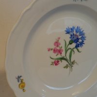 порцеланова чиния Meissen , снимка 3 - Антикварни и старинни предмети - 44271336
