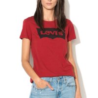 Levi's The Perfect Logo T-Shirt - страхотна дамска тениска НОВА БЕЗ ЕТИКЕТИ, снимка 2 - Тениски - 42015019