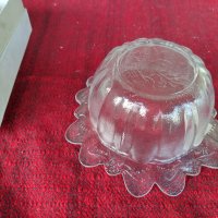Оловен кристал-купа и чиния от соца НОВИ., снимка 8 - Чинии - 33884782