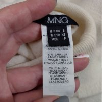 Mango пуловер 47% Лана , снимка 3 - Блузи с дълъг ръкав и пуловери - 35783934
