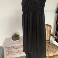 Дълга асиметрична рокля на Vero Moda в М размер, снимка 12 - Рокли - 44518778
