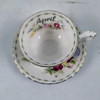 Чаша за чай, April, Royal Albert, снимка 2 - Чаши - 39999001