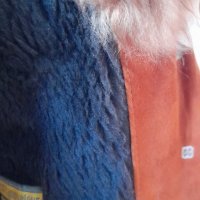 Палто от естествен велур, снимка 2 - Палта, манта - 42701350