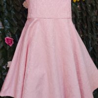 официална шаферска рокля в бледо розово, снимка 4 - Рокли - 41981062