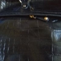 Modalu London маркова нова женска чанта естествена кожа за ръка- през рамо 39х32х6см става за лаптоп, снимка 11 - Чанти - 42703255