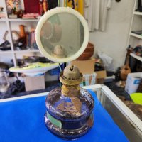 Стара Газова лампа, снимка 3 - Антикварни и старинни предмети - 42154322