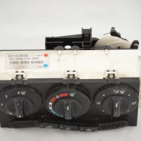 Панел контрол климатик за Mercedes A-Class, W168, 1997-2005г., 168 830 0485, 1688300485, Q142600, снимка 2 - Части - 39762411