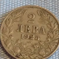 Монета 2 лева 1925г. Царство България за КОЛЕКЦИЯ ДЕКОРАЦИЯ 39481, снимка 2 - Нумизматика и бонистика - 44413326