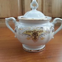 Стар български порцелан чайник, снимка 3 - Антикварни и старинни предмети - 34737022