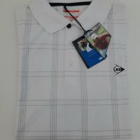 Dunlop Check Polo - Мъжка спортна тениска с яка, размер XS., снимка 6 - Тениски - 40031810