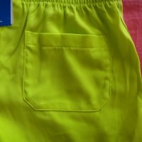 Adidas нови, оригинални, къси, спортни панталони Адидас в жълто-зелен неонов цвят, снимка 10 - Къси панталони и бермуди - 41331667