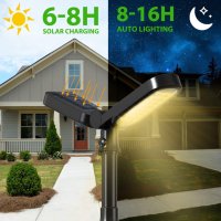 Соларни лампи комплект от 2 бр. Lafhome Solar Lights, снимка 9 - Соларни лампи - 41747207