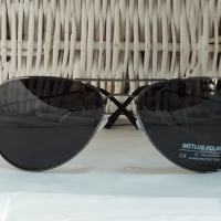 129 Унисекс слънчеви очила,авиаторска форма с поляризация avangard-burgas, снимка 5 - Слънчеви и диоптрични очила - 44512818