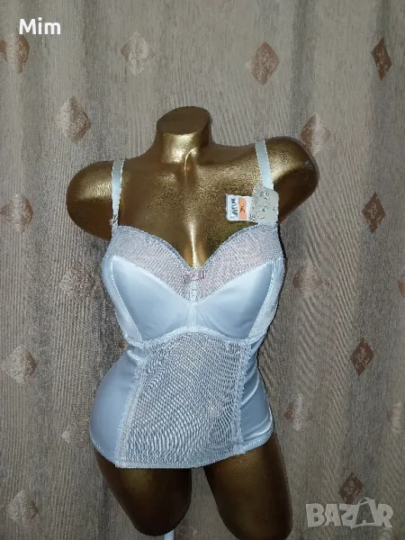 Parfait 75 E Сатенен корсет в екрю, снимка 1