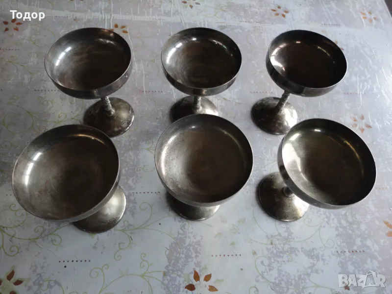 Комплект посребрени чаши бокали Famipa Prizren бокал  , снимка 1