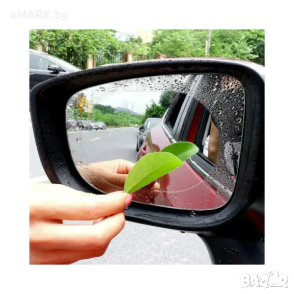 Водоустойчив протектор предпазващ страничните огледала при мъгла, снимка 1