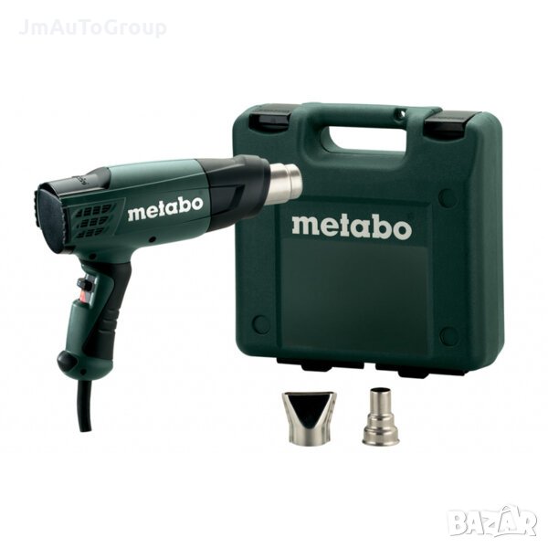 Пистолет за горещ въздух 1600W METABO H 16-500 в куфар с дюзи, снимка 1