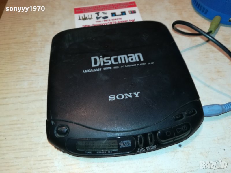 SONY D-131 DISCMAN ВНОС GERMANY 0103221145, снимка 1