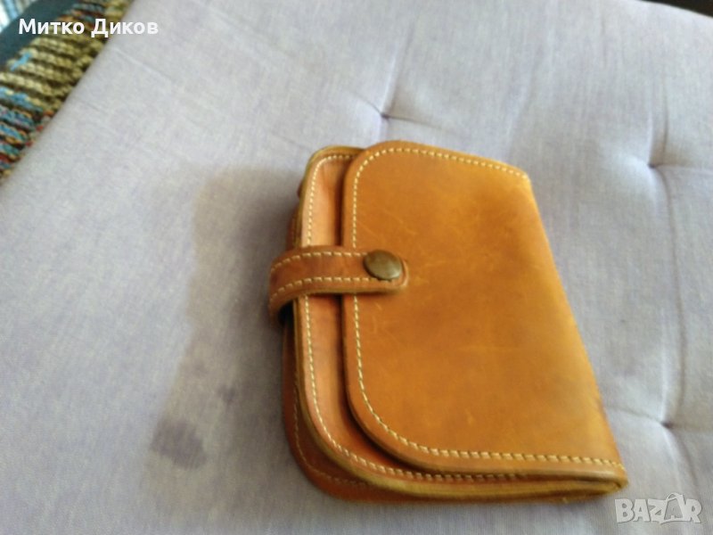 Чанта колан за кръста естествена кожа 155х115х25мм, снимка 1