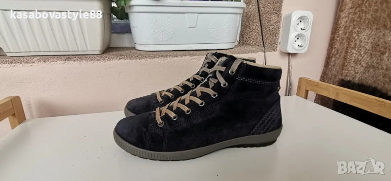 Боти Legero 39 н. Естествен велур , снимка 1