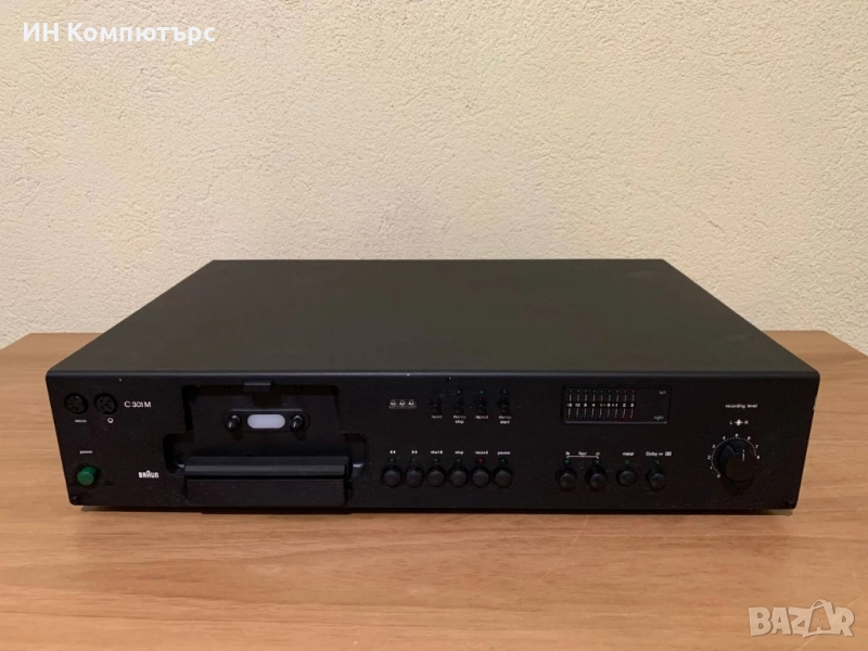 Продавам двуглав касетен дек Braun C301M, снимка 1