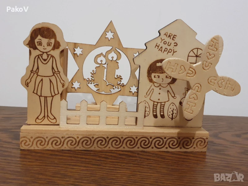 Дървена музикална игра “Щастливо момиче”, снимка 1