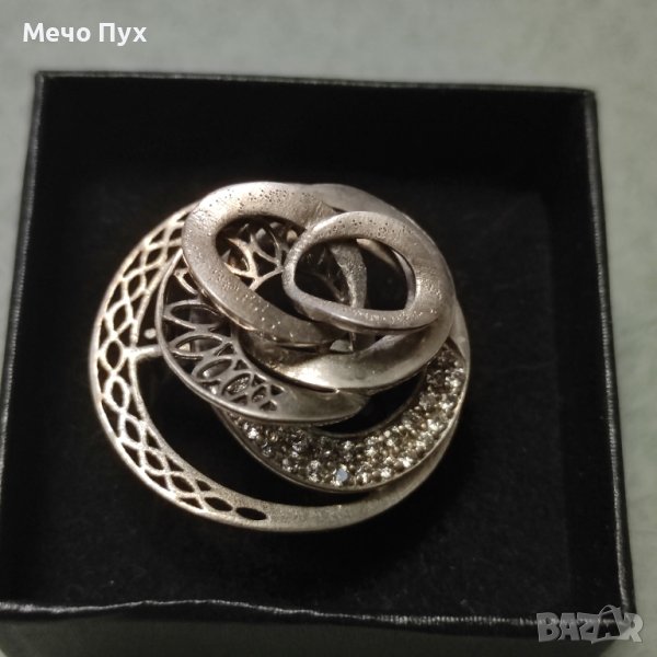 Сребърен пръстен (176), снимка 1