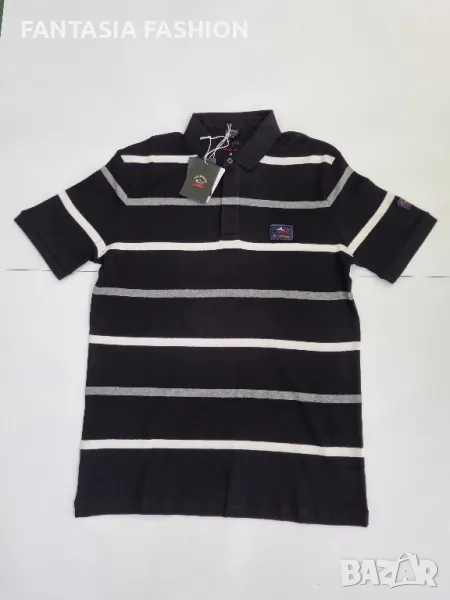 Mъжки тениски с яка Paul Shark, снимка 1