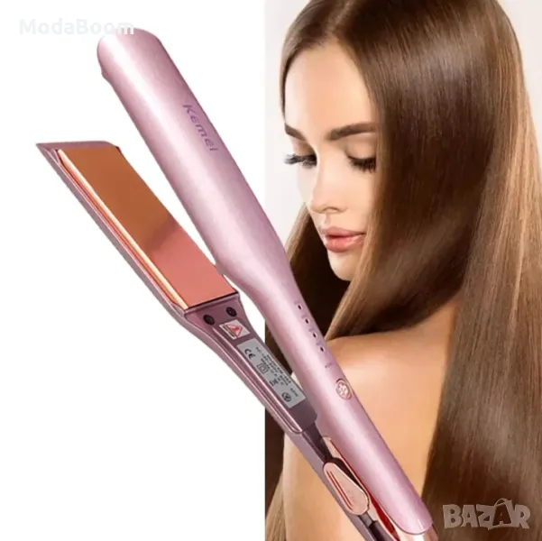 Професионална преса за изправяне на коса Kemei КМ-463, снимка 1