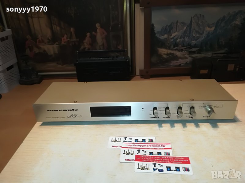 поръчан-marantz aj-5 made in japan-audio taimer-внос swiss 1012221956, снимка 1
