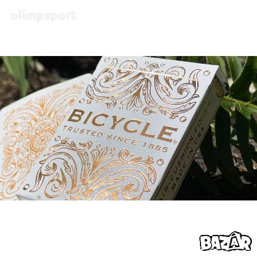 карти за игра BICYCLE BOTANNICA нови отличаватсе с красиво богато медно фолио, което подчертава диза, снимка 1