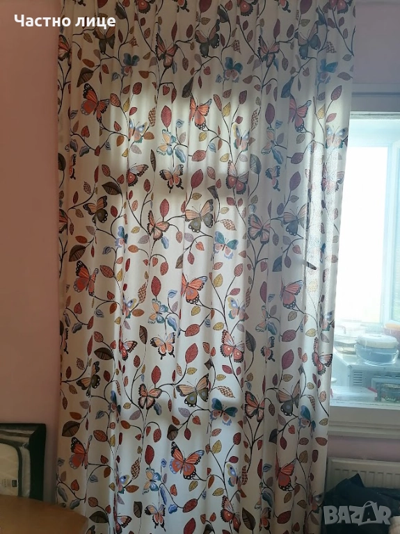 122/245 см.Намалени като нови пердета, снимка 1