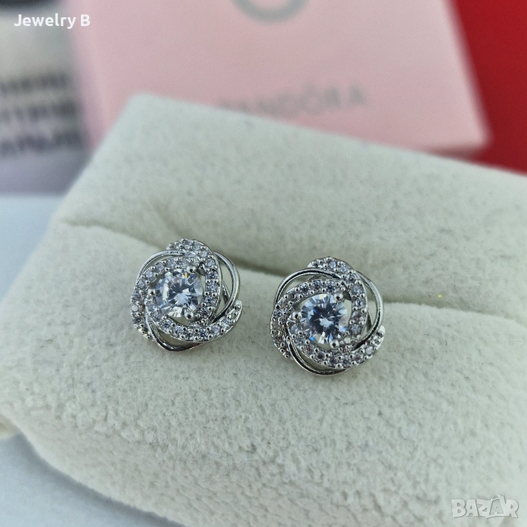 Обици „Вечна спирала“ , снимка 1