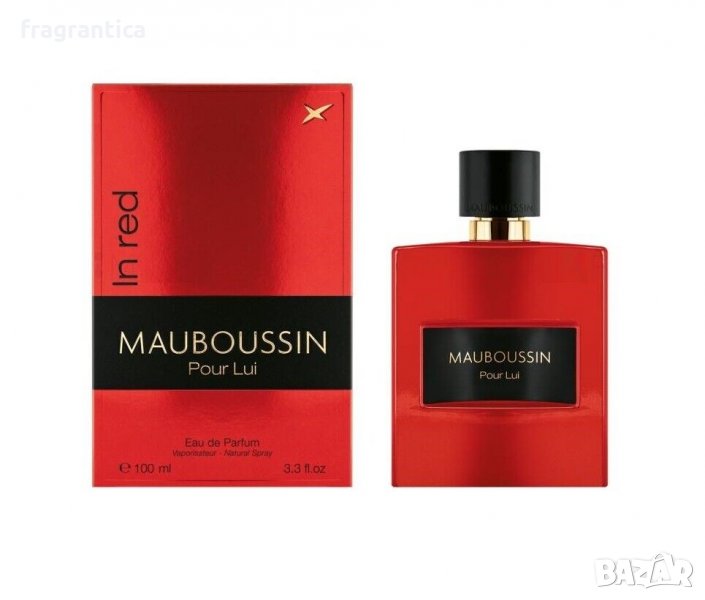 Mauboussin Pour Lui In Red EDP 100ml парфюмна вода за мъже, снимка 1