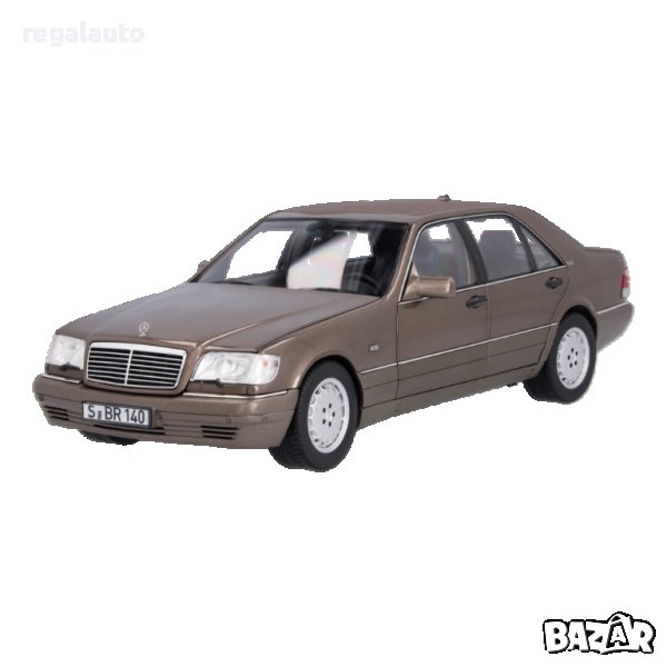 B66040684,Умален модел die-cast Mercedes-Benz S 600 W 140 (1994-1998),1:18, снимка 1