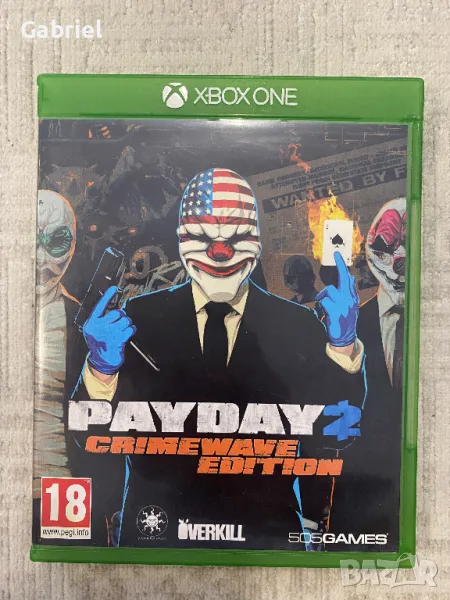 Payday 2 Crimewave Edition Xbox One, снимка 1