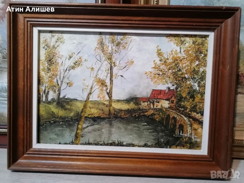 Авторска маслена картина на платно , снимка 1