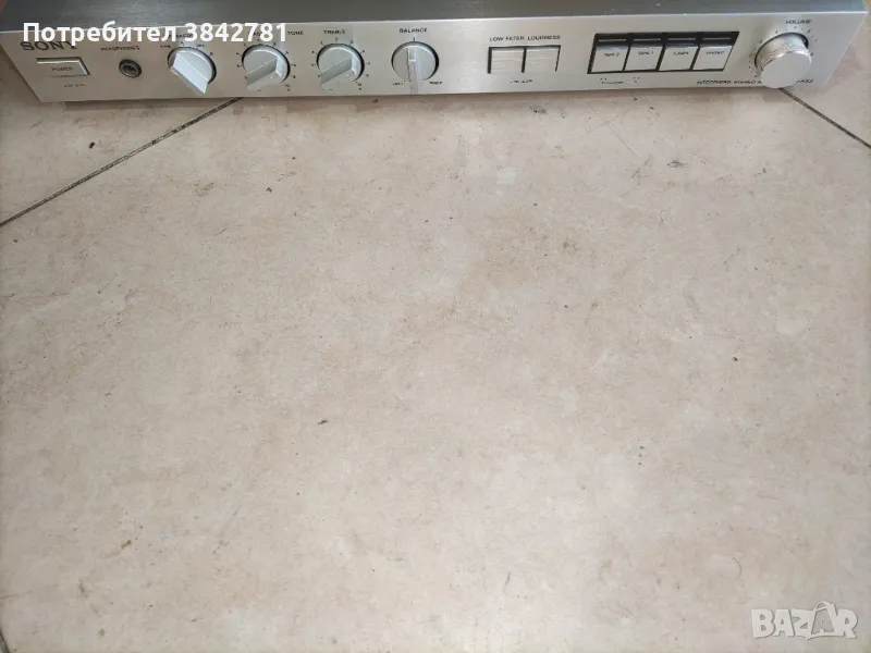 Sony TA-AX2 ретро стерео усилвател с грамофонен вход, снимка 1