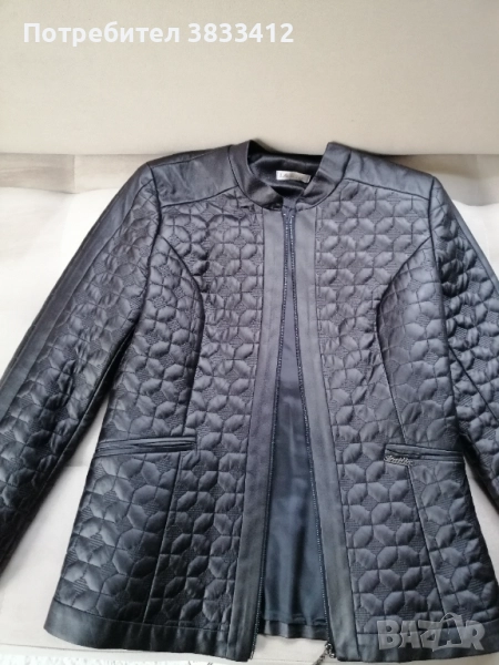 Дамско кожено яке, снимка 1
