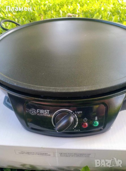 Уред, котлон, плоча за палачинки, катми FIRST AUSTRIA , 1000W Ф 30 см ...