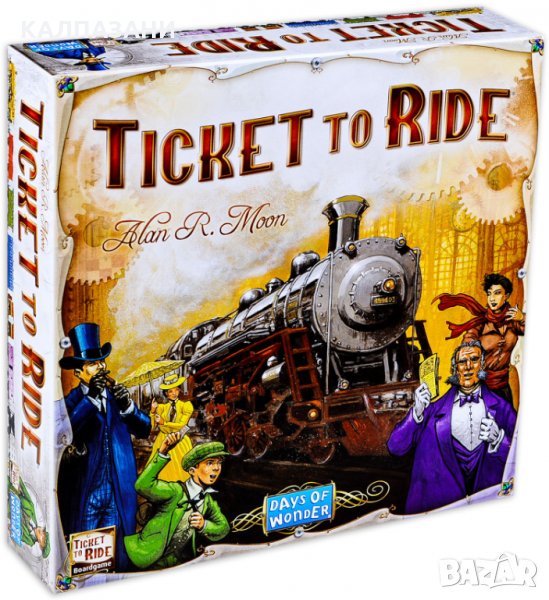 Настолна игра Ticket to Ride, снимка 1