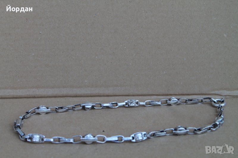Сребърен ланец/синджир, снимка 1