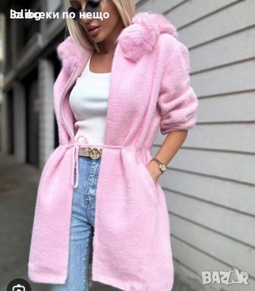 Италианска дамска жилетка ХХЛ размер с розово., снимка 1