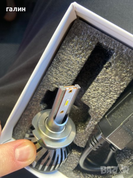 Промоция! Лед крушки h11- h7 20000 lm 2бр. , снимка 1