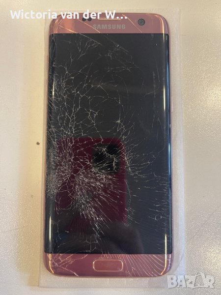 Samsung S7 edge със счупен дисплей, снимка 1