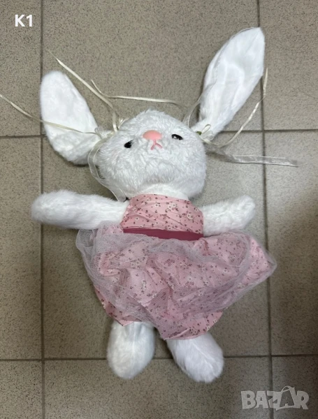 Плюшено Зайче 30см, плюшен Заек, снимка 1